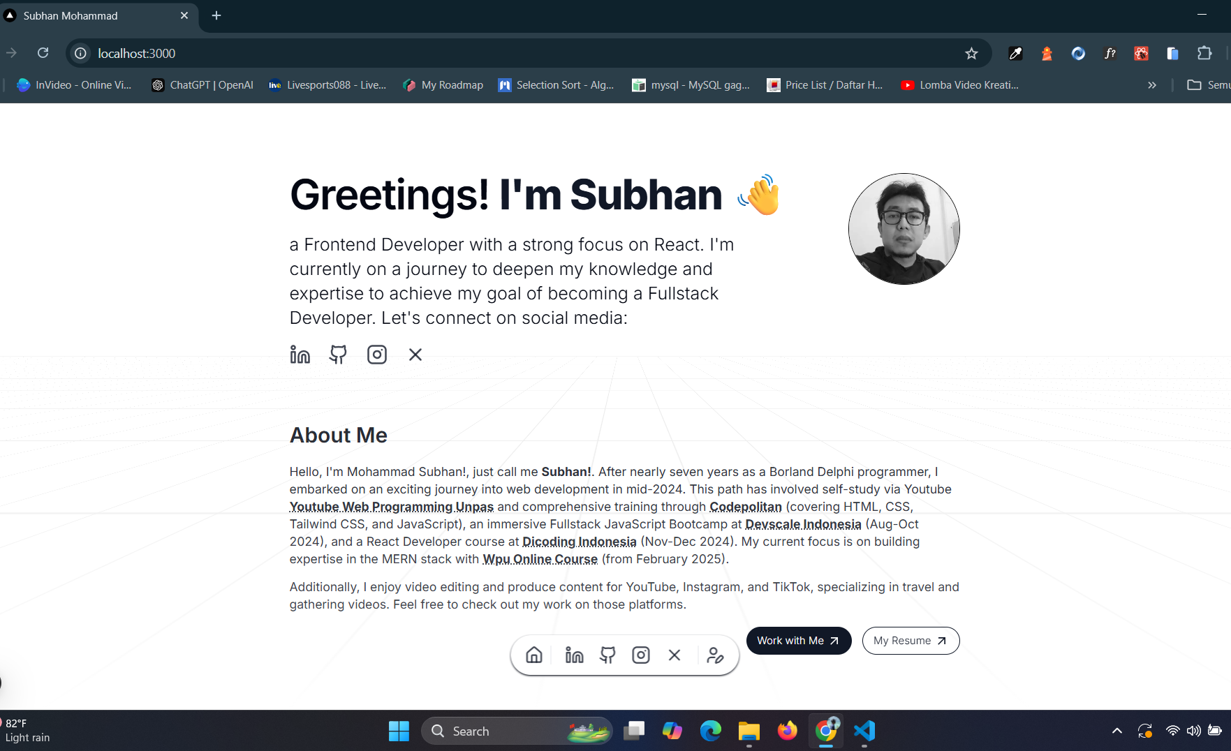 Personal Website
